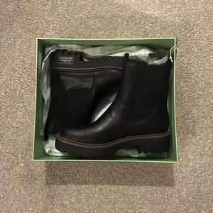 Sam Edelman size 9 Laguna black boot waterproof